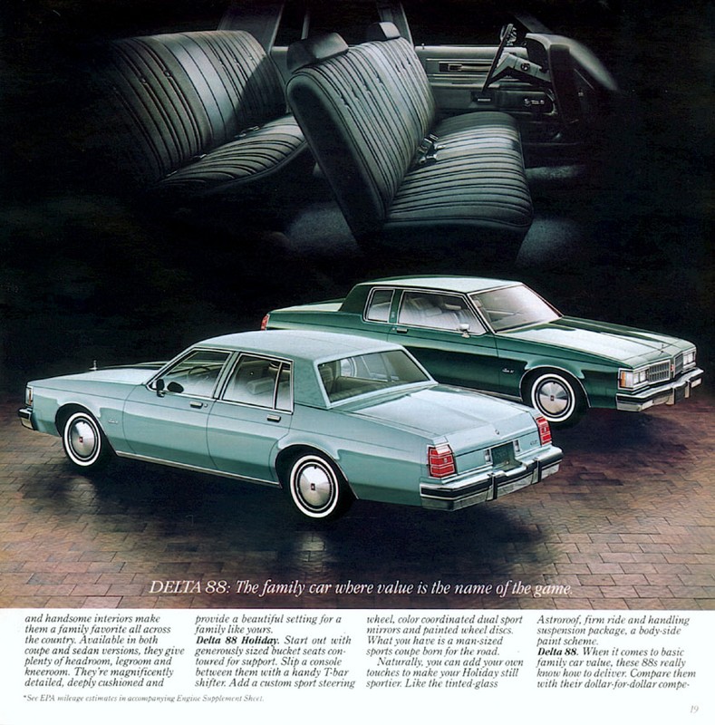 1981 Oldsmobile Full-Size Brochure Page 21